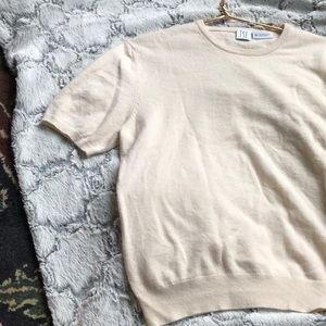 TSE cashmere cap sleeve top